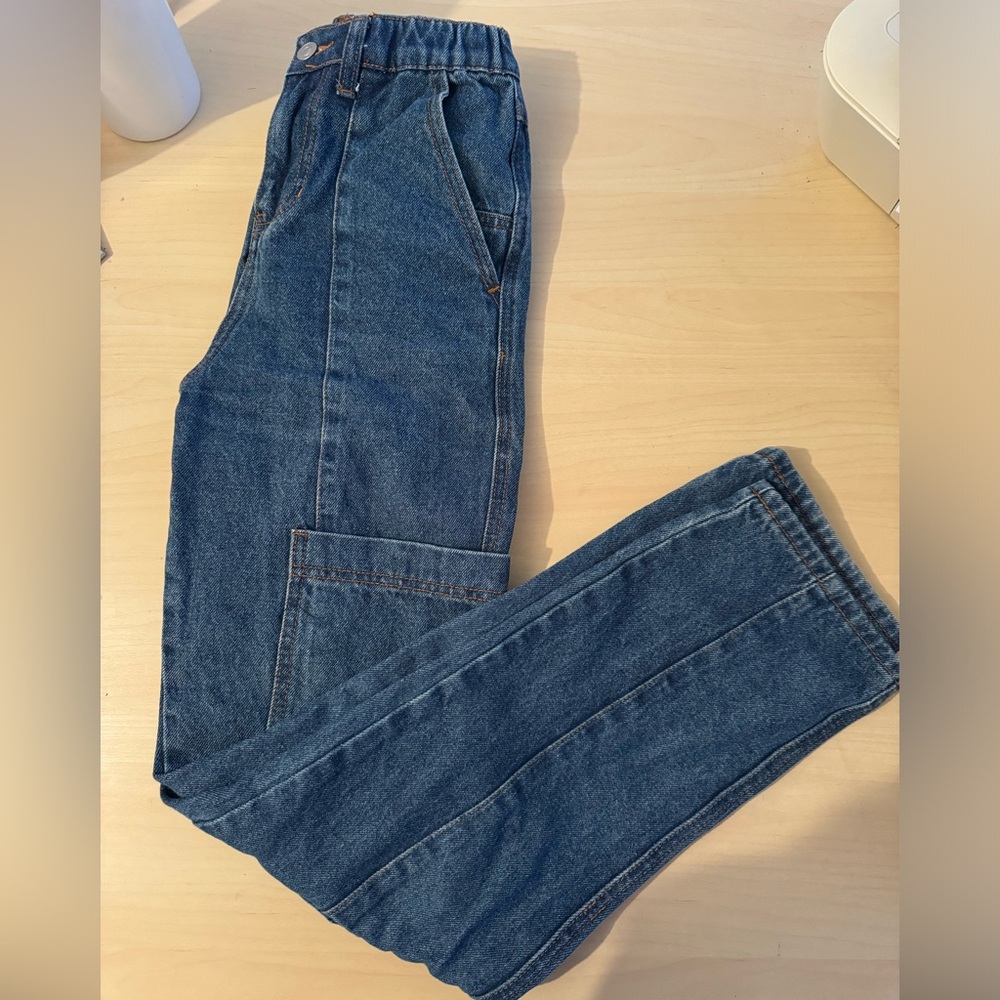 BP dark wash baggy jeans. Size 24.
